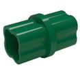 thumbnail image 1 of FORMUFIT F001ICO-GR-10 Internal PVC Coupling, Furniture Grade, 1 in. Size, Green, 10-Pack, 1 of 3