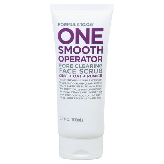 FORMULA 10.0.6 One Smooth Operator Pore Clearing Face Scrub 100ml