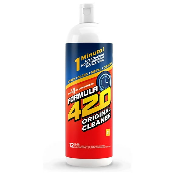 FORMULA 420 CLEANER - GLASS, METAL & CERAMIC CLEANSER [12 FL OZ]