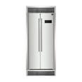 thumbnail image 1 of FORNO Salerno 33" Side-by-Side 15.6 Cu.Ft. Stainless Steel Refrigerator with Grill Trim, 1 of 11