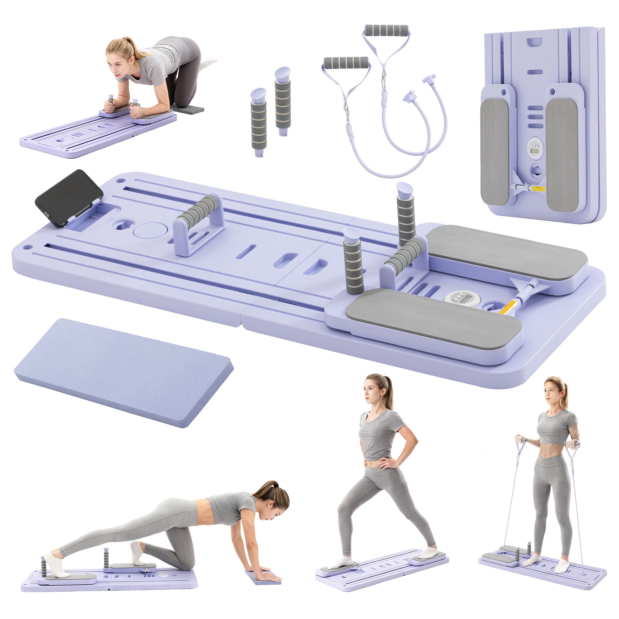 Adjustable Exercise Board, Home Fitness Trainer, Exercise Equipment with Timer, Pilates and Fitness Board, Non-slip Exercise Board, All-in- Fitness Equipment, Versatile Exercise Board Adjustable Exercise Board, Home Fitness Trainer, Exercise Equipment with Timer, Pilates and Fitness Board, Non-slip Exercise Board, All-in- Fitness Equipment, Versatile Exercise Board