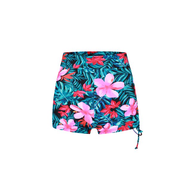 Women's Swim Shorts 4XL - Quick-Dry High Waisted Swim Pants With Tummy Control & Drawstring-850818