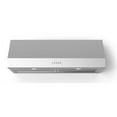 thumbnail image 1 of FORTE Lucca 60" Modern Stainless Steel Metal Under Cabinet Range Hood in Silver, 1 of 3