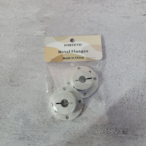 FORTEVO Metal flanges Screw-mounted for DIY robots, 3D printers, and mechanical assemblies.