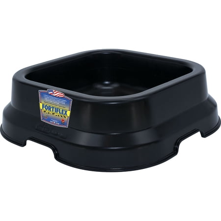Fortex-Fortiflex SLP-10BX Low Feed Pan, 10 Quarts Volume, Fortalloy Plastic, Black