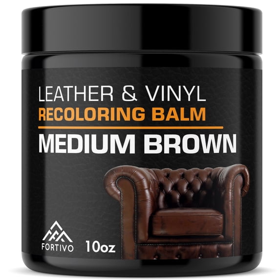 FORTIVO Leather Recoloring Balm Medium Brown 300ml