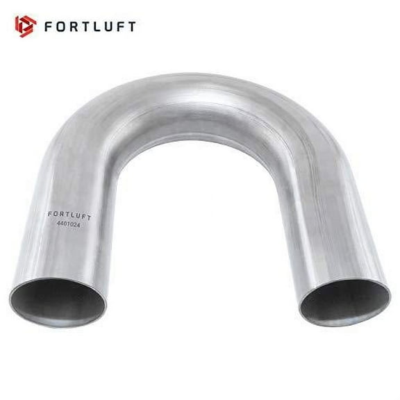 FORTLUFT 180 Degree Stainless Steel Exhaust Mandrel Bend 2.25''/57mm