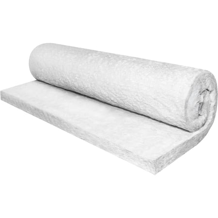 FORTLUFT Ceramic Fiber Insulation Exhaust Muffler Mat Packing (1.00"(25.4mm) x 24"(610mm) x 24"(610mm)) 1.00''(25.4mm) x 24''(610mm) x 24''(610mm)