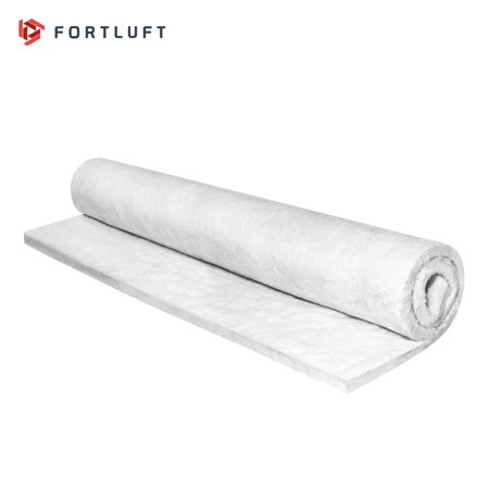 FORTLUFT Ceramic Fiber Insulation Exhaust Muffler Mat Packing 1/2''(12.7mm) x 24''(610mm) x 24''(610mm)
