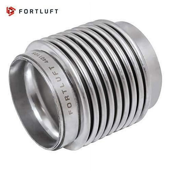 FORTLUFT Flex Connector Bellows Stainless Steel 2.25''x3.00''/57x76mm