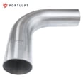 thumbnail image 1 of FORTLUFT Universal Mandrel Exhaust Bend Pipe Stainless Steel 90 degree2.50''/63.5mm, 1 of 1