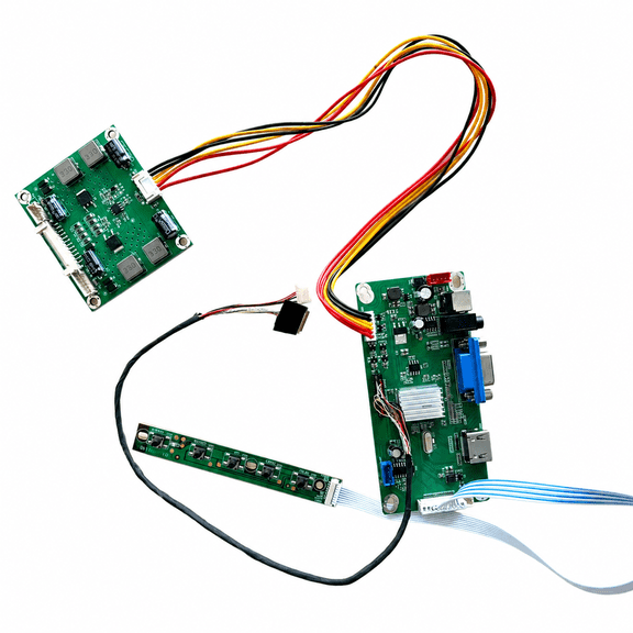 FORTOP VGA Controller Board eDP for 27" 2560x1440 2K LM270WQ1-SDE3 36 pin WLED LCD Screen