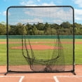 thumbnail image 1 of FORTRESS 7ft x 7ft Baseball Sock Net Screen – Heavy-Duty Galvanized Steel Frame with Double-Layered UV-Stabilized Netting – Ideal for Batting and Pitching Practice, 1 of 7