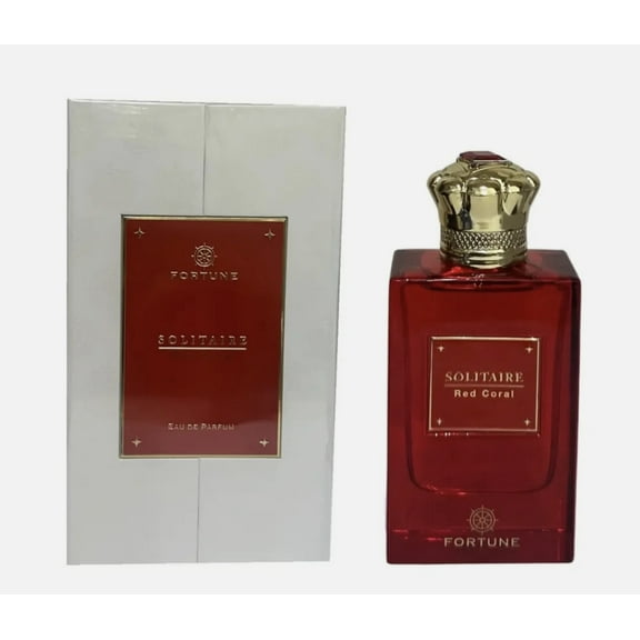 FORTUNE SOLITAIRE RED CORAL Eau de Parfum, Unisex Fragrance, 2.7 OZ