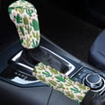 thumbnail image 1 of FORUDESIGNS Cactus Flower Pattern 2 Pcs Car Handbrake Cover Set with Gear Shift Cover, Waterproof Auto Handbrake Grip Cover Car Accessories Universal Fit for SUV Sedan Van, 1 of 5