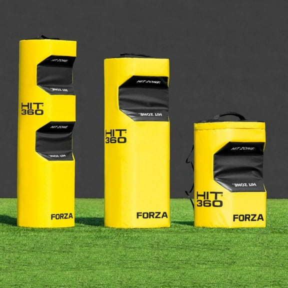 FORZA 360 Hit Tackle Bag | Rugby & American Football Training Equipment – Weatherproof PVC, Reinforced Seams & High-Density Foam for Tackling Practise