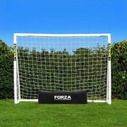 FORZA 8ft x 6ft Soccer Goal - The World s #1 Backyard Goals! | 100% UK-Made, 4 Min Setup, Unbreakable Goalpost + Target & Ball Bundle - Buy FORZA, Play Forever!