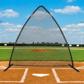 FORZA A-Shaped Baseball Screen | Dual-Sided Pitching Protection Net