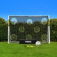 thumbnail image 1 of FORZA Futsal Soccer Goal [10ft x 6.5ft] - The World’s #1 Futsal Goal! | 100% UK-Made, 5 Min Setup, Unbreakable Goalpost + Target & Ball Bundle - Buy FORZA, Play Forever!, 1 of 9