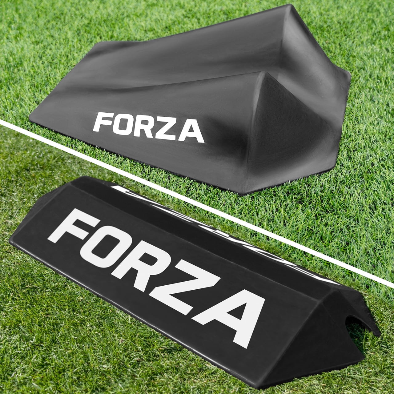 FORZA Goalkeeper Training Deflection Ramp | Durable Rubber Ball ...