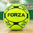 thumbnail image 1 of FORZA Indoor Soccer Balls [3 Sizes] | Fluorescent Yellow Soccer Balls Designed For Indoor and Laminate Surfaces - Size 5, Pack of 3, 1 of 3