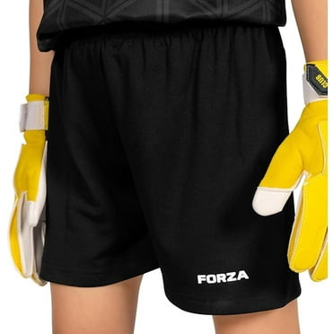 FORZA Kids' Goalkeeper Shorts [Ages 5-14] - Unisex Lightweight Shorts in 4 Vibrant Colors for Comfort, Durability, and Style for Junior Soccer Goalkeepers