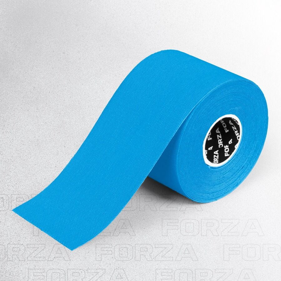 FORZA Kinesiology Tape 2in x 16.5ft | Waterproof Elastic Therapeutic Sport Tape for Joint & Muscle Support – Latex-Free and Skin-Friendly