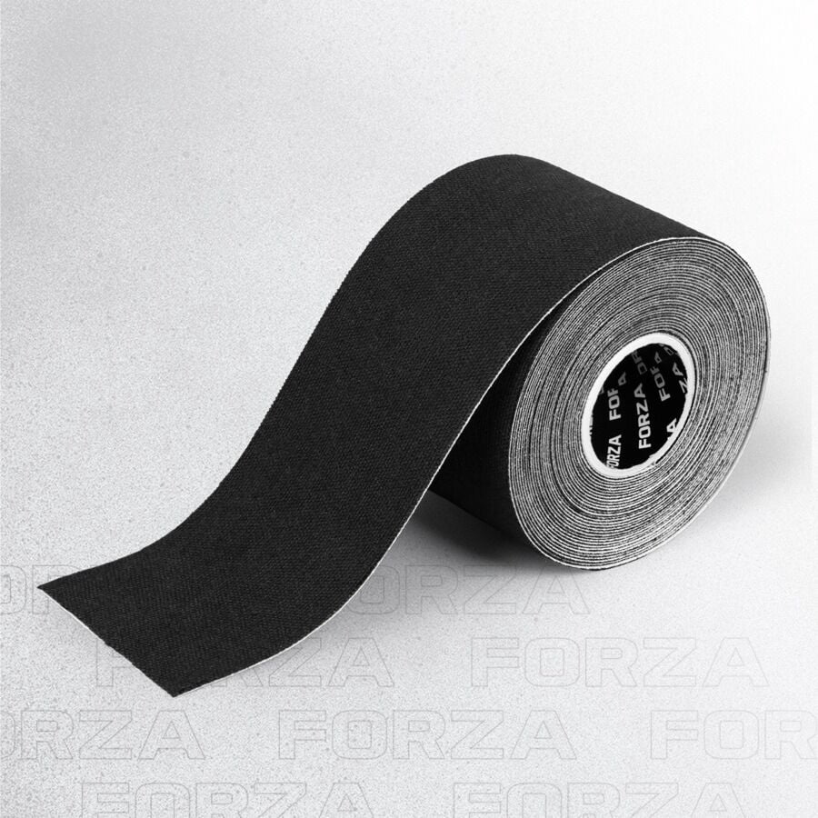 FORZA Kinesiology Tape 2in x 16.5ft | Waterproof Elastic Therapeutic Sport Tape for Joint & Muscle Support – Latex-Free and Skin-Friendly