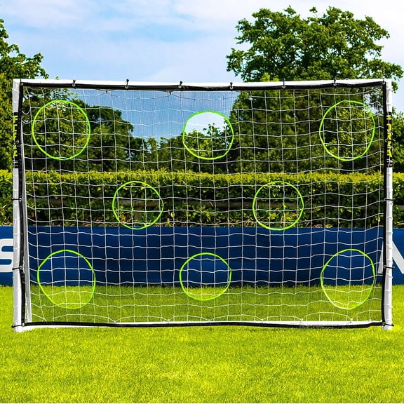 FORZA Match Soccer Goals [6 Sizes] | Ultra-Durable uPVC Weatherproof Backyard Soccer Goal | Quick & Easy Assembly – Optional Target Sheet Upgrade