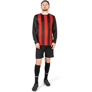 FORZA Men s Striped Long Sleeve Soccer Kits [XS-XXL]   Football Jersey Kits for Adults, Full Football Shirts, Shorts & Socks Set