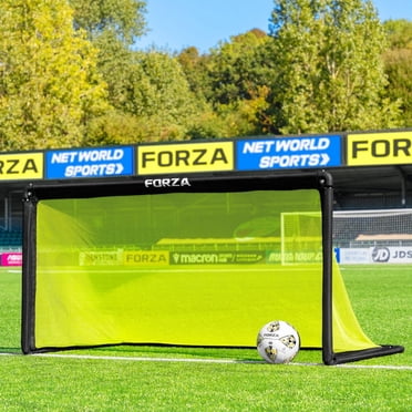 Portable Soccer Goal 12x6FT With Carry Bag - UPVC Frame Backyard Soccer Net With Stakes & Training Cones