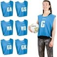 thumbnail image 1 of FORZA PRO Netball Bibs - Lightweight, Breathable Training Bibs with Elasticated Sides & Position Markings, Available in Multiple Colors for Easy Team Identification (7-Pack), 1 of 6