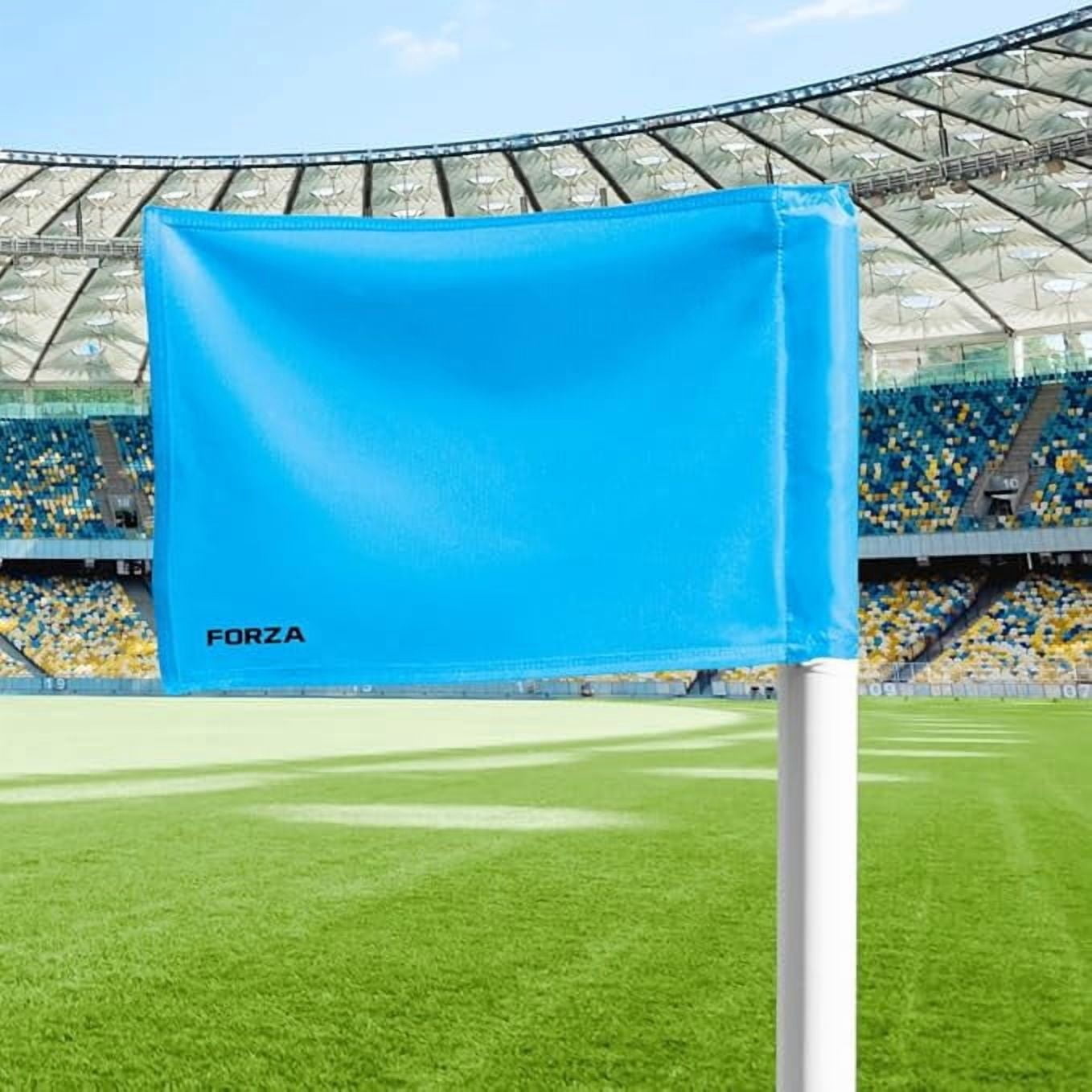 FORZA Pro Soccer Corner Flags [Set of 4] | UEFA Spec Regulation Match ...
