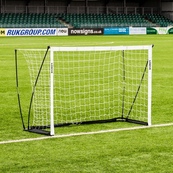 FORZA ProFlex Pop-Up Portable Soccer Goals – 8 Sizes – Easy Setup, Durable & Lightweight – Perfect for Training, Backyard & Match Play