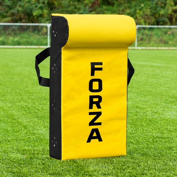 FORZA Rugby Rucking Pad with Top Wedge | Heavy-Duty Foam Tackle Shield – Training Equipment for Tackling & Ruck Drills - Junior (10-14 years)