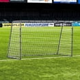 thumbnail image 1 of FORZA Steel42 Soccer Goals – Ultra Tough Premium Steel Goal [6 Sizes] | Regulation Size, Portable, Weather Resistant | Ground Stakes & Optional Rebounder Kit, 1 of 7