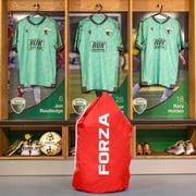 FORZA Team Sports Laundry Bags with Drawstring | Lightweight & Durable Multi-Purpose Carry Bag Red