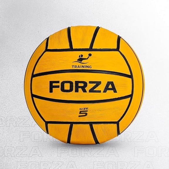 FORZA Water Polo Training Ball – Durable, Waterproof, Grip+ Technology – Multiple Sizes