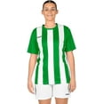 thumbnail image 1 of FORZA Women's Striped Soccer Jersey [XS-XL] | Premium Short Sleeve Soccer Shirts - 5 Stripe Color Options, 1 of 6