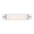 thumbnail image 1 of FOS-A8051-CH Crystorama Lighting Foster - 6W 1 LED Wall Mount in Traditional and Contemporary Style - 5 Inches Wide by 24 Inches High-Polished Chrome, 1 of 9