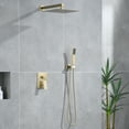 thumbnail image 1 of FOSES, 12", 2.5 GPM High-Pressure Handheld Showerhead, 1 of 8