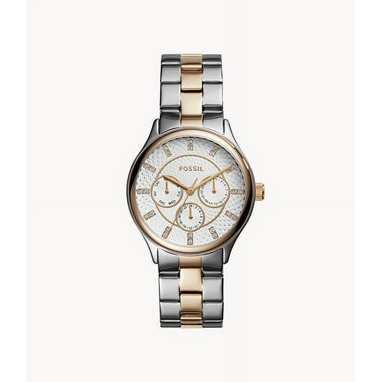 FOSSIL BQ1564 MODERN MULTIFUNCTION TWO-TONE STAINLESS STEEL WATCH  
