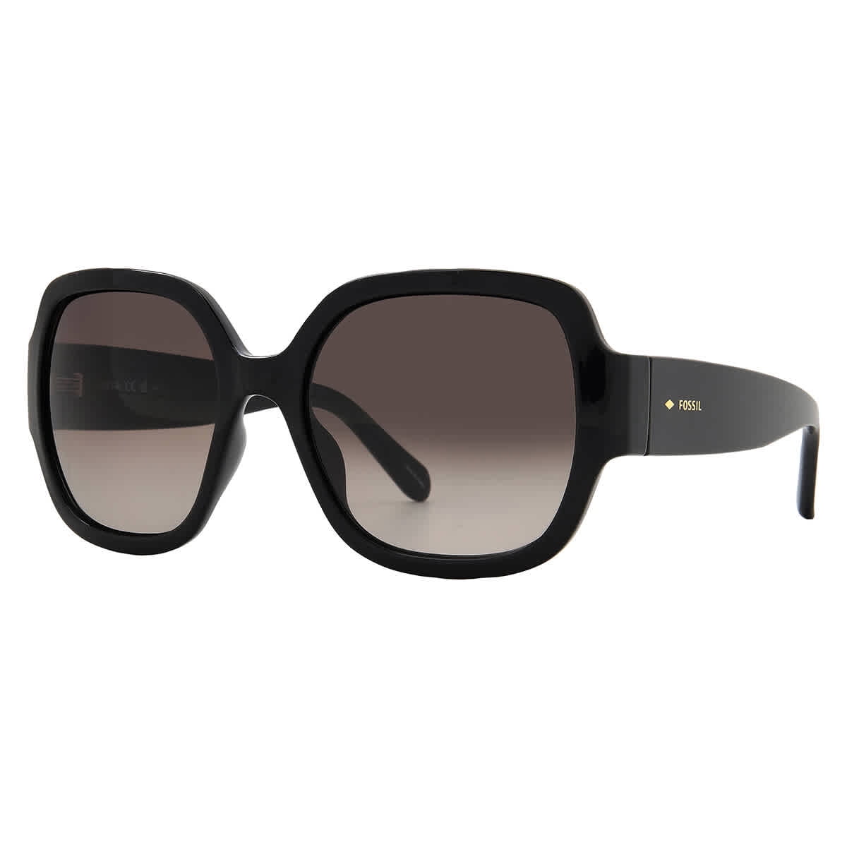 Fossil Candy black womems sunglasses Fossil Women Sunglasses FOS3006/S Oval DARK HAVANA/Brown  main image 2