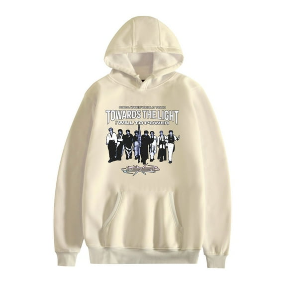 FOSSKOS ATEEZ Merch Hoodie World Tour Towards The Light Graphic For Unisex Trendy Hoodies