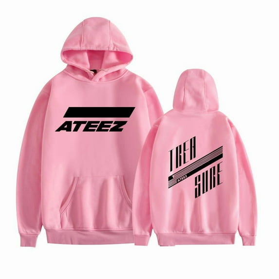 FOSSKOS ATEEZ Trendy Merch Hoodie Mingi 99 Logo Long Sleeve Shirts For Men And Women