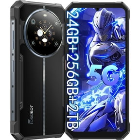 FOSSIBOT F109 Android 14 Rugged Phone Unlocked, 24GB+256GB/2TB Android 15 Rugged Phone, 6.745" HD+ 1.32-inch IPS Rugged Smartphone, 10600mAh Battery Waterproof Phones,50MP+16MP+5MP Waterproof Phones