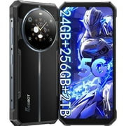 FOSSIBOT F109 Android 14 Rugged Phone Unlocked, 24GB+256GB/2TB Android 15 Rugged Phone, 6.745 HD+ 1.32-inch IPS Rugged Smartphone, 10600mAh Battery Waterproof Phones,50MP+16MP+5MP Waterproof Phones