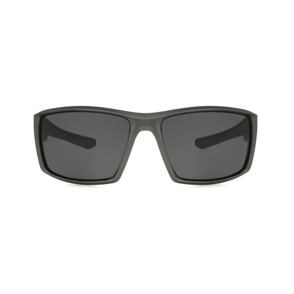FOSTER GRANT MEN'S POLARIZED WRAP GREY