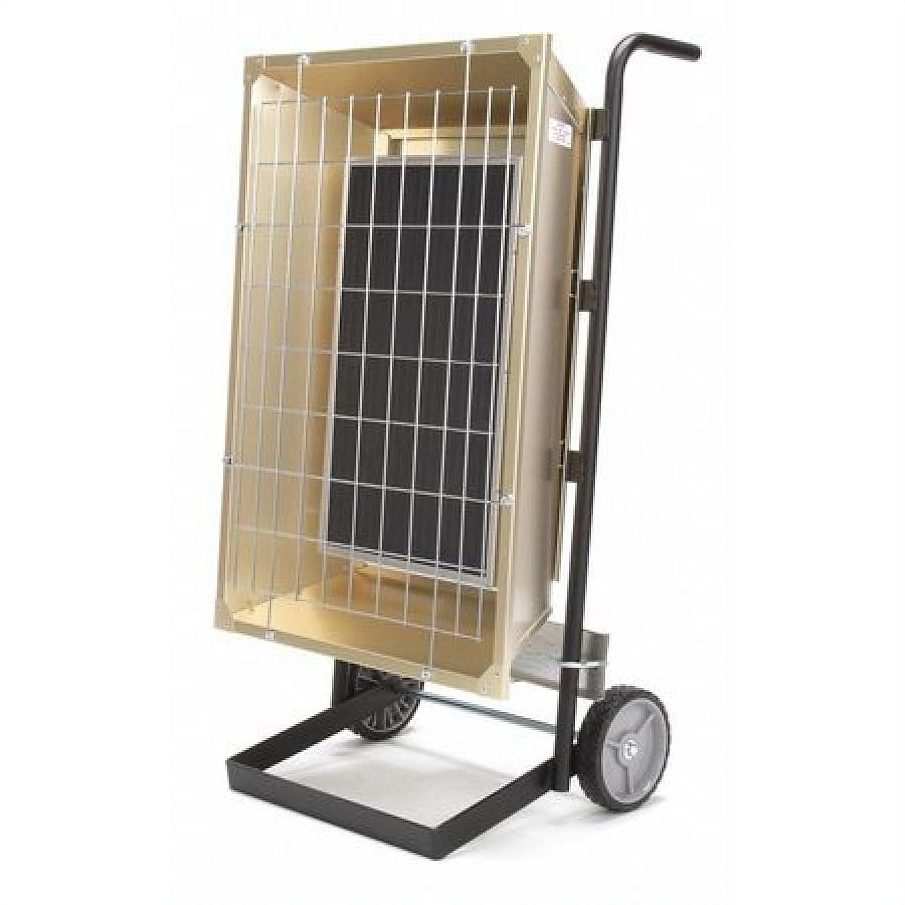 FOSTORIA FSP-4324-3 Electric Infrared Heater, Standing Unit, Aluminum, 14,972 BtuH, 4300 W