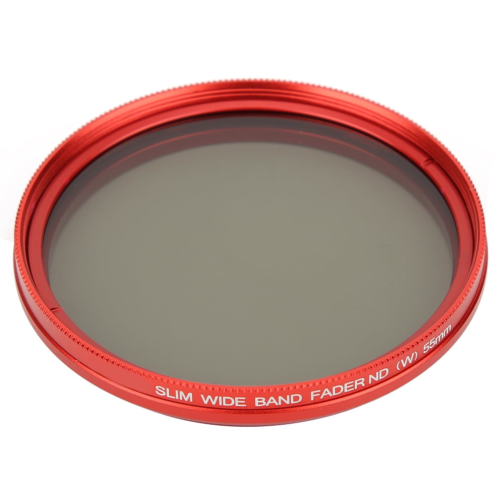 FOTGA 55MM Neutral Density Lens ND Filter ND2?400 Adjustable for SLR